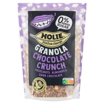 Holie Granola Chocolate Crunch Hazelnuts, Almonds & Dark Chocolate 350g