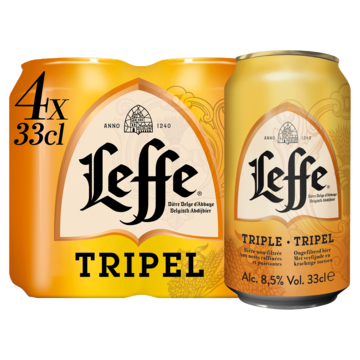 Leffe - Tripel - Blik 4 x 330ML