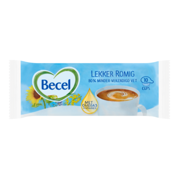 Becel Minicups voor in de Koffie met Vitamine E 10 Stuks