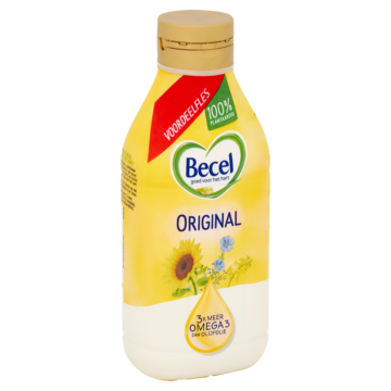 Becel Original Bakboter Vegan en 100% Plantaardig met Omega 3 Voordeelfles 750ml
