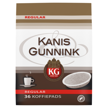 Kanis & Gunnink Regular Koffiepads 36 stuks