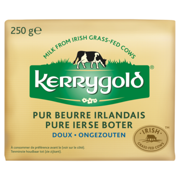 Kerrygold Ongezouten Pure Ierse Boter 250g