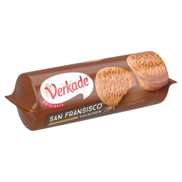 Verkade Originals San Fransisco Brosse Biscuits Volkoren 250g