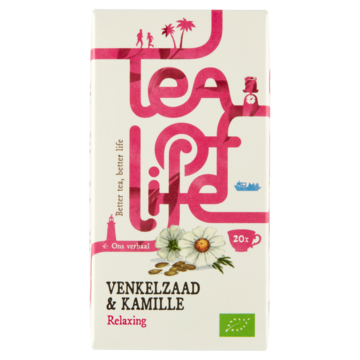 Tea of Life Venkelzaad & Kamille 20 Stuks 30g