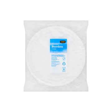 Jumbo Plastic Borden 20 Stuks