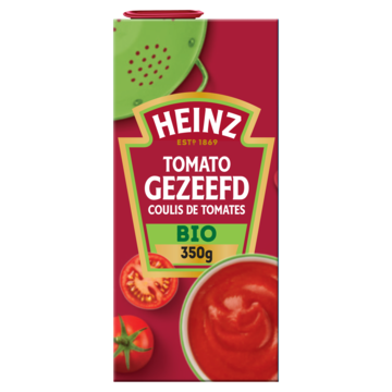 Heinz Tomaten Gezeefd Bio 350g