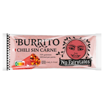 No Fairytales Burrito Chili Sin Carne