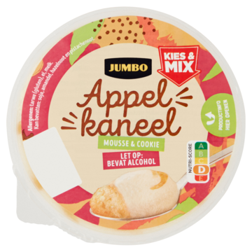Jumbo Dessert Appel-Kaneel Mousse & Cookie 65g