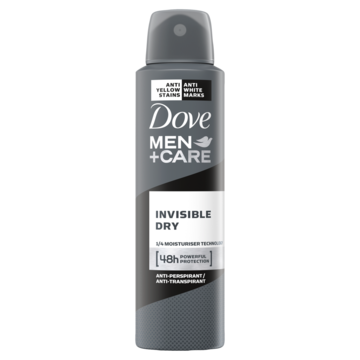 Dove Men+Care Anti-transpirant Spray Invisible Dry 150ml