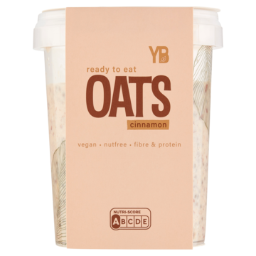 YB by Yoghurt Barn Ready to Eat Oats Cinnamon 375g