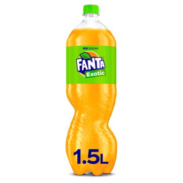 Fanta Exotic No Sugar 1, 5L