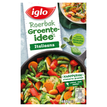Iglo Roerbak Groente-Idee Italiaans 480g