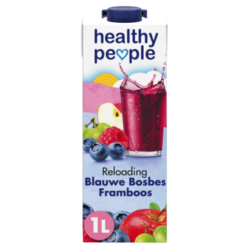 Healthy People Blauwe Bosbes en Framboos 1L