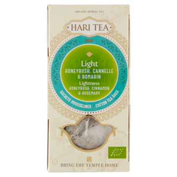 Hari Tea Lightness Honeybush, Cinnamon & Rosemary Organic Herbal Tea 10 x 2g