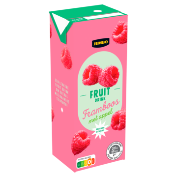 Jumbo Fruit Drink Framboos met Appel 10 x 200ML