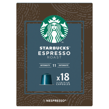 Starbucks Espresso Roast 18 Capsules 101g