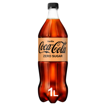 Coca-Cola Zero Sugar Vanilla PET Fles 1L