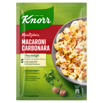 Knorr Maaltijdmix Macaroni Carbonara 64g