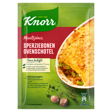 Knorr Maaltijdmix Sperziebonen Ovenschotel 53g