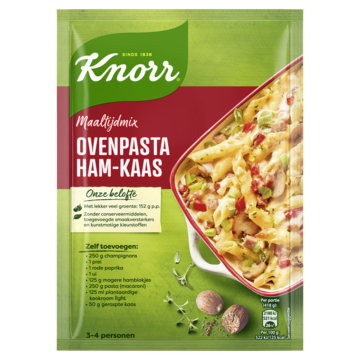 Knorr Maaltijdmix Ovenpasta Ham-Kaas 60g