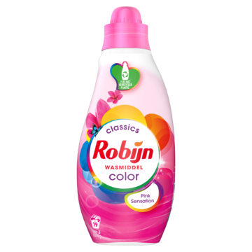 Robijn Klein & Krachtig Classics Vloeibaar Wasmiddel Color Pink Sensation 19 Wasbeurten