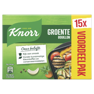 Knorr Bouillontabletten Groente 150g