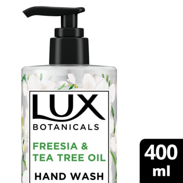 LUX Botanicals Handzeep Freesia & Tea Tree Oil 400ml