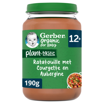 Gerber® Plant-tastic Ratatouille met Courgette en Aubergine 12+