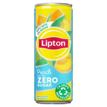 Lipton Ice Tea Peach Zero Sugar 250ml