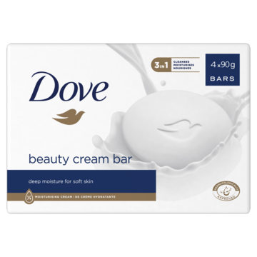 Dove Beauty Cream Bar Original 4 x 90g