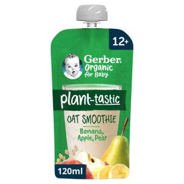 Gerber® Plant-tastic Oat Drink Banaan Appel Peer 12+