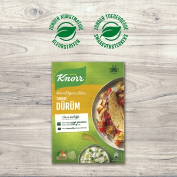 Knorr Wereldgerechten Maaltijdpakket Turkse Dürüm 198g