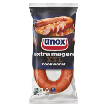 Unox Rookworst Extra Mager 375g