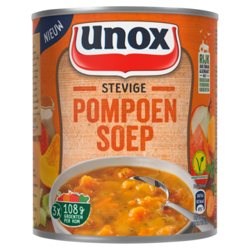 Unox Soep in Blik Stevige Pompoensoep 800ml