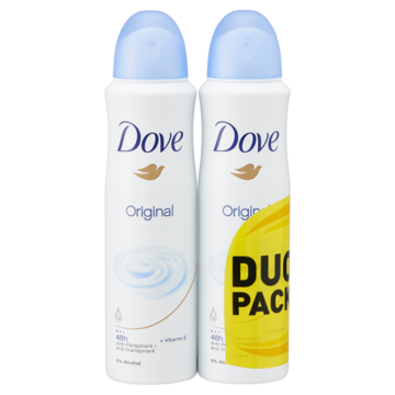 Dove Deodorant Spray Women Original 2 x 150ml