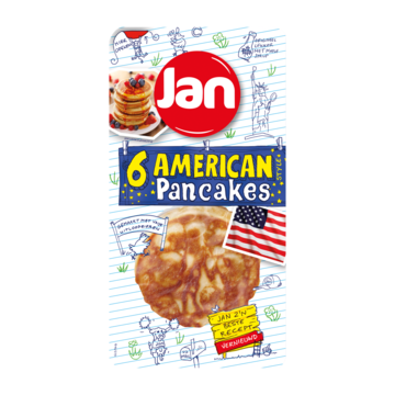 Jan American Pancakes 6 Stuks 300g