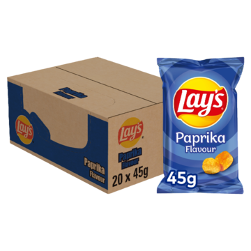 Lay's Paprika Chips 20 x 45g