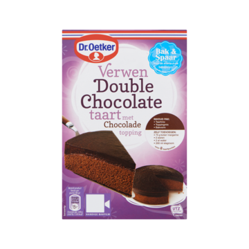 Dr. Oetker Verwen Double Chocolate Taart met Chocolade bestellen? - Ontbijt, broodbeleg en bakproducten — Jumbo Supermarkten