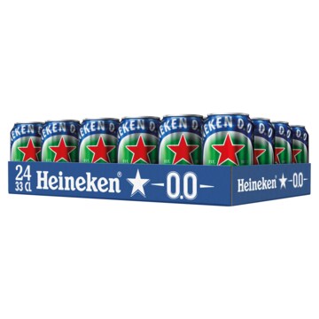 Heineken - Pils - Alcoholvrij - Blik - 4 x 6 x 330ML