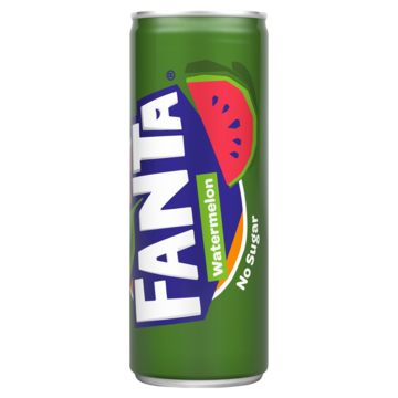 Fanta Watermeloen No Sugar 250ml