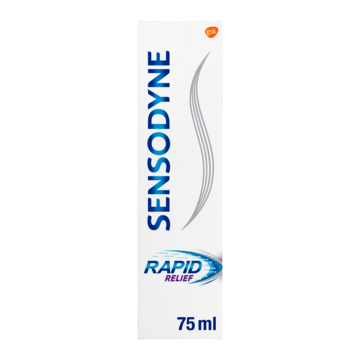 Sensodyne Rapid Relief tandpasta voor gevoelige tanden 75ml