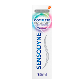 Jumbo Sensodyne Complete Protection + Advanced Whitening tandpasta 75ml aanbieding