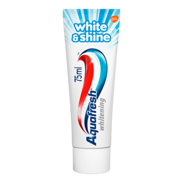 Aquafresh White & Shine Tandpasta voor wittere tanden 75ml