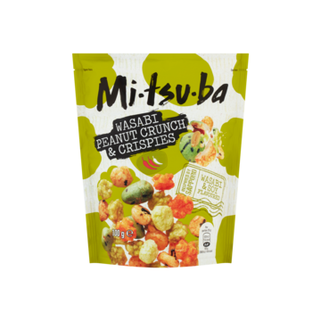 Mitsuba Wasabi Peanut Crunch Crispies 100g