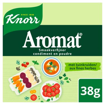 Knorr Aromat Smaakverfijner Tuinkruiden 38g