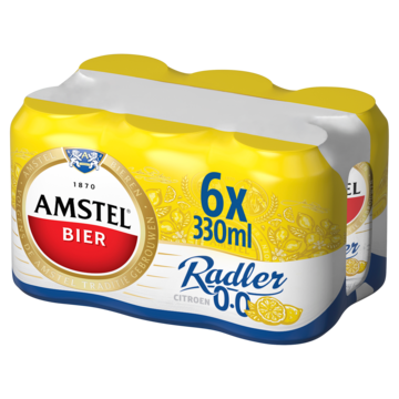 Amstel Radler 0.0 Bier Citroen Blik 6 x 33cl