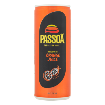 Passoã Mixed with Orange Juice 250ml