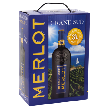 Grand Sud - Merlot - 4 x 3L
