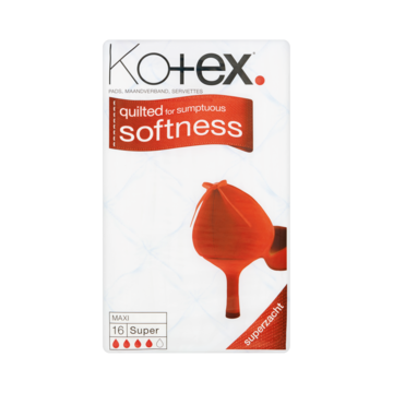 Kotex Maandverband Maxi Super 16 Stuks Bij Jumbo kotex kopen in de aanbieding