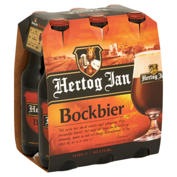 Hertog Jan Bockbier Bier Flessen 6 x 300ML